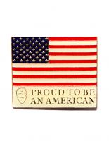 Anstecker Pin Proud to be an American