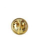 Anstecker Pin Stern mit Blume