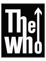 Aufnäher The Who Arrow Logo