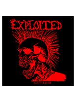 Aufnäher The Exploited Red Mohican Skull
