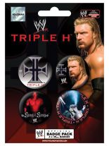 Button Set WWE Triple H.