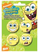 Button Set Spongebob smiley