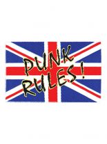 Aufnäher Flagge England Punk Rules