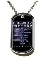 Erkennungsmarke Fear Factory Demanufacture Dog Tag Halskette