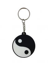 Schlüsselanhänger Yin Yang aus Gummi