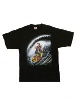 T-Shirt Skull Surfer