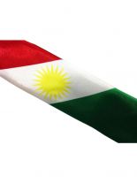Krawatte Kurdistan Fahne