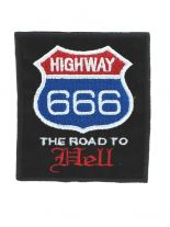 Aufnäher Highway 666