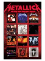 Poster Metallica Albums