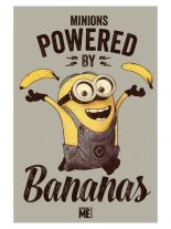 Poster Minions Powered by Bananas