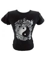 Kinder T-Shirt Drachen Ying Yang