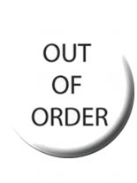 2 Button out of order