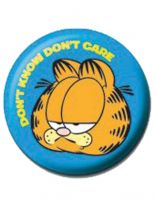 2 Button Garfield blau