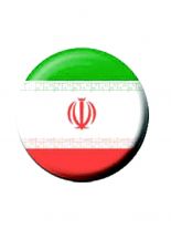 2 Button Fahne Iran