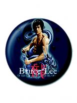 2 Button Bruce Lee blau