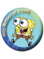 2 Button Spongebob Holy Mother