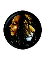 2 Button Bob Marley Löwe