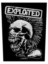 The Exploited Rückenaufnäher Skull