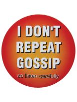 3 Aufkleber I Dont Repeat Gossip
