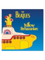 3 Aufkleber The Beatles Yellow Submarine