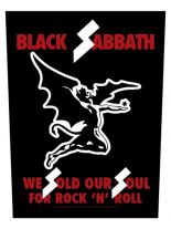 Black Sabbath Rückenaufnäher Sold our Soul