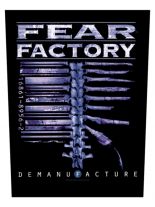 Fear Factory Rückenaufnäher Demanufacture