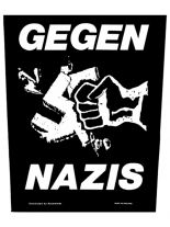 Gegen Nazis Rückenaufnäher