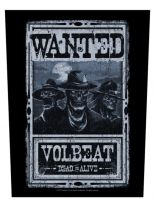 Volbeat Rückenaufnäher Wanted