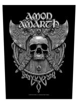 Amon Amarth Rückenaufnäher Skull and Axes