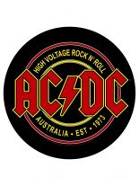 ACDC Rückenaufnäher Rock N Roll