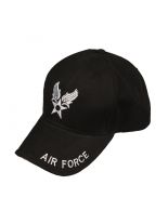 Baseball Cap Air Force schwarz