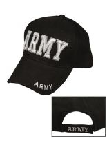Baseball Cap Army schwarz