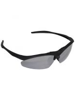Sportbrille schwarz mit Kunststoffrahmen