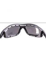 Antifog Sonnenbrille mit Etui schwarz