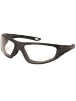 Biker Goggle Sportbrille mit Ersatzgläser schwarz