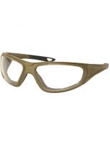 Biker Goggle Sportbrille mit Ersatzgläser coyote tan
