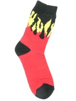 Socken Flammen medium