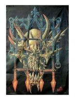 Skeletor Posterfahne