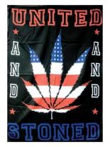 United And Stoned Posterfahne