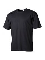 T-Shirt schwarz uni 160g/m²