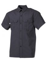Kurzarm Outdoor Hemd schwarz