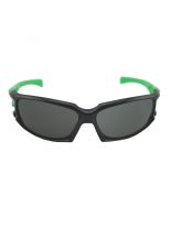Kinder Sonnenbrille schwarz grün Bügel schmal