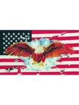 Fahne USA mit Adler