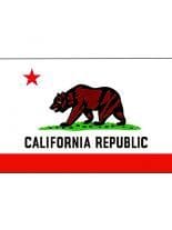 Fahne Kalifornien