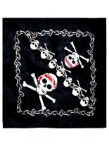 Bandana skull schwarz weiß