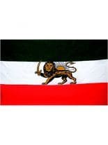 Fahne Iran mit Löwe