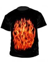T-Shirt Flammen