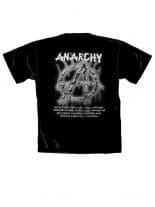 T-Shirt Anarchy schwarz