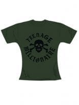 T-Shirt Teenage in oliv