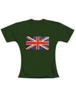 T-Shirt Grossbritannien oliv